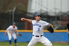 Baseball vs MIT  Wheaton College Baseball vs MIT during NEWMAC Championship Tournament. - (Photo by Keith Nordstrom) : Wheaton, baseball, NEWMAC